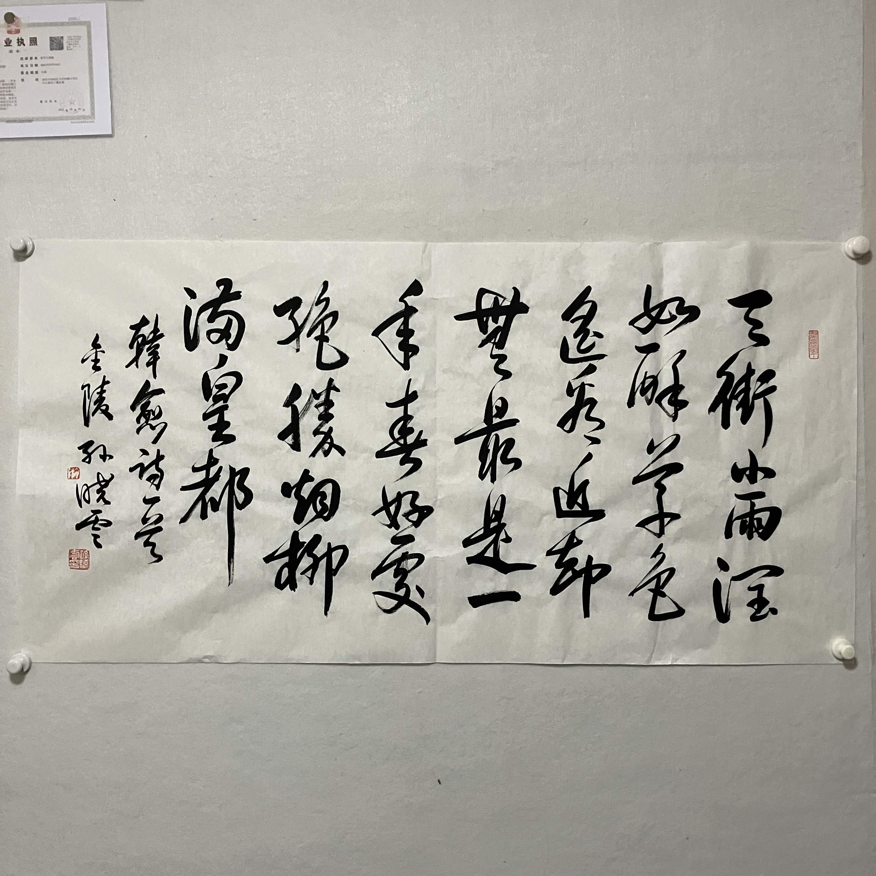 5217孙晓云书法 纸本水墨68×136