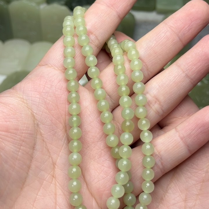 和田玉未镶嵌颈饰会***鱼