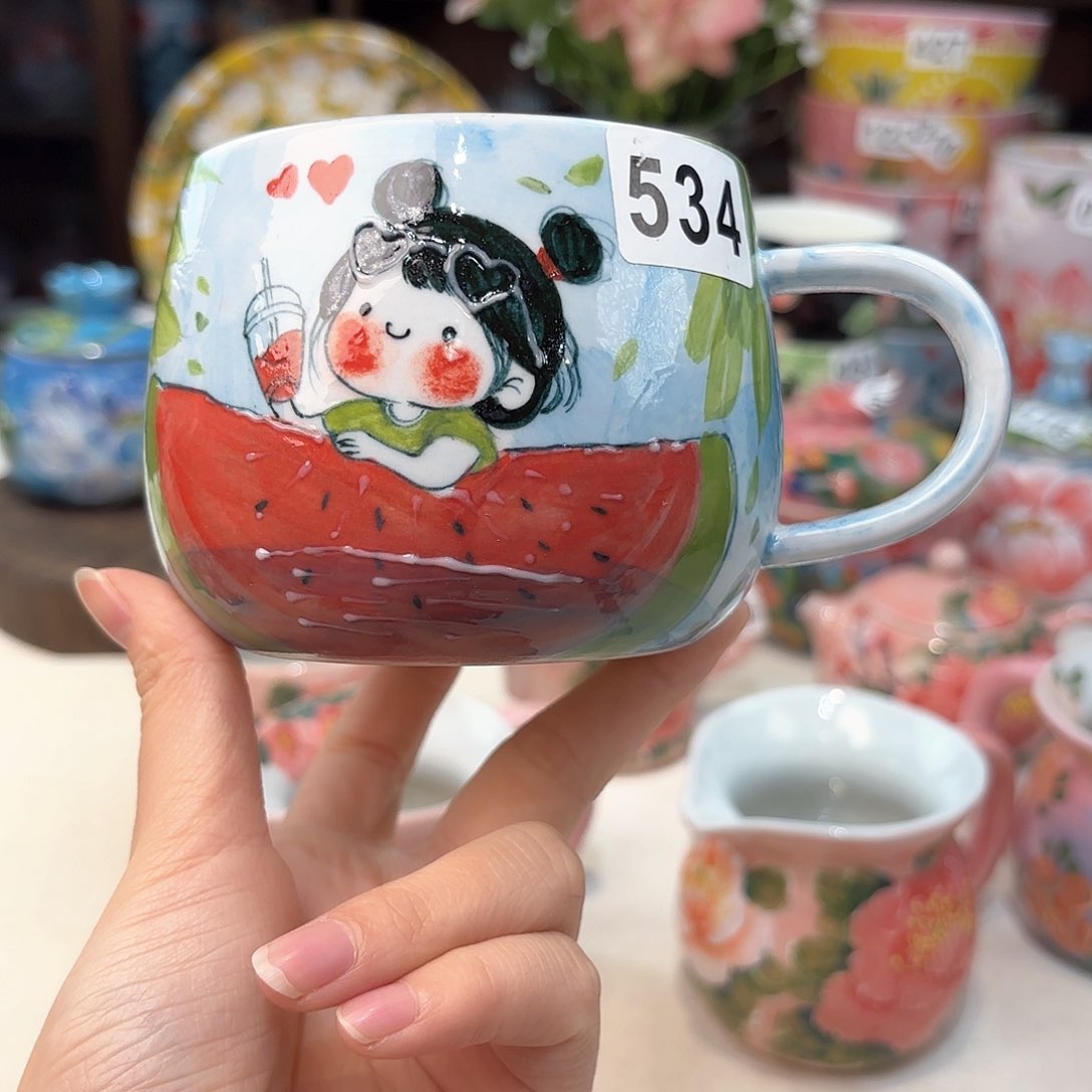 瓷片兔兔好可爱啊我