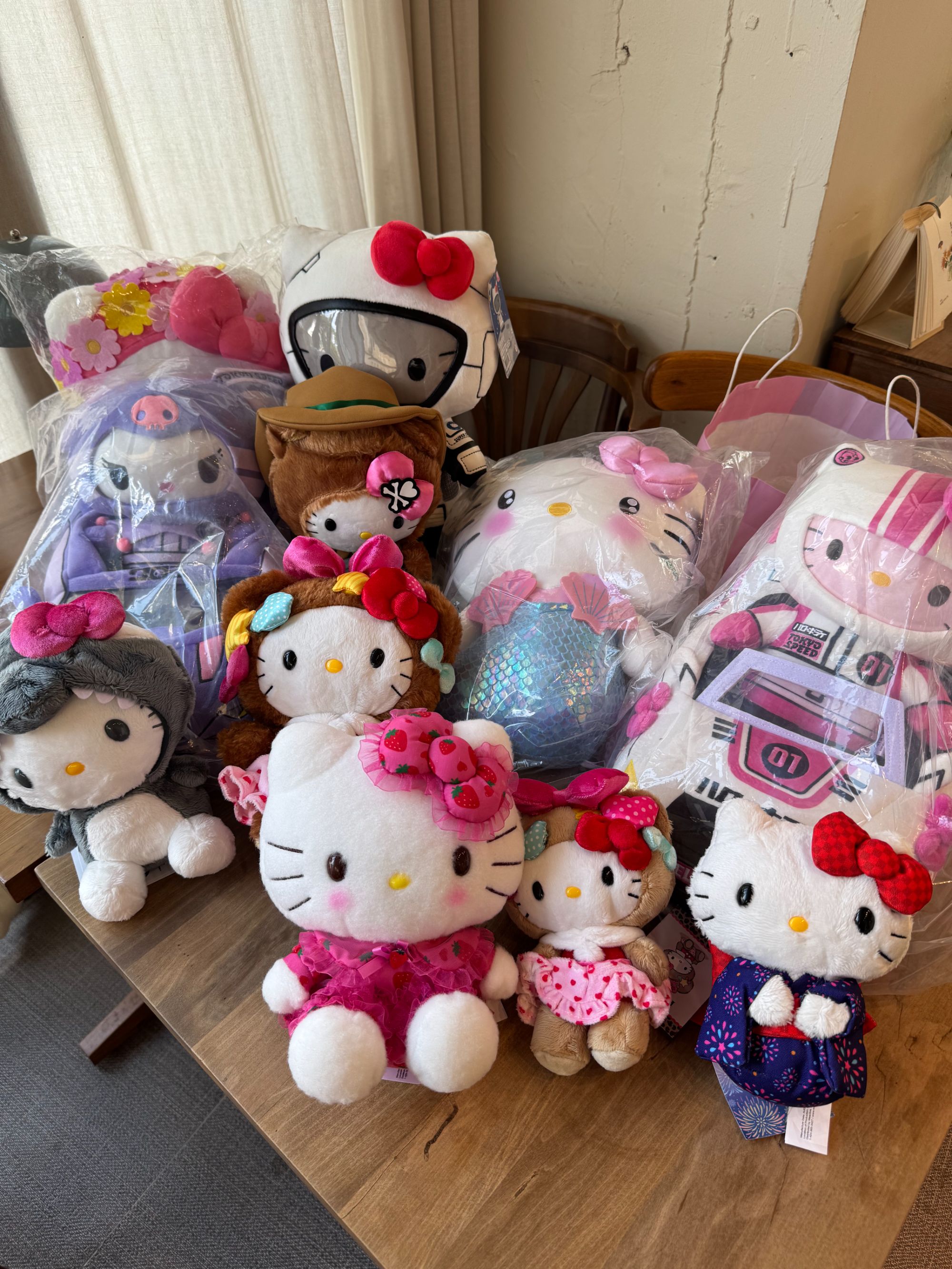 【美版正品】三丽鸥helloKitty美版公仔合集宇航员Kitty公仔玩偶