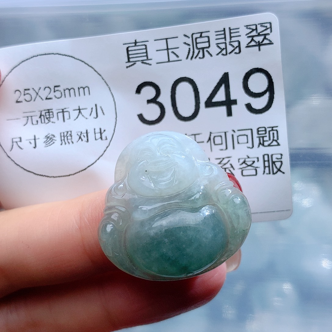 翡翠颈饰未镶嵌3049。