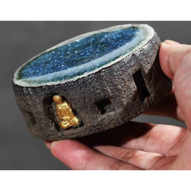 （旗舰号）手作太湖石敦煌无相-盖置（安全包装）