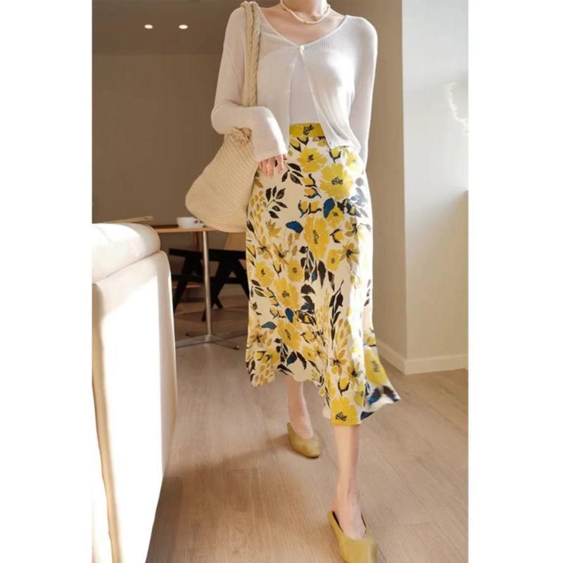 SH451-500号高腰A字半身裙合集