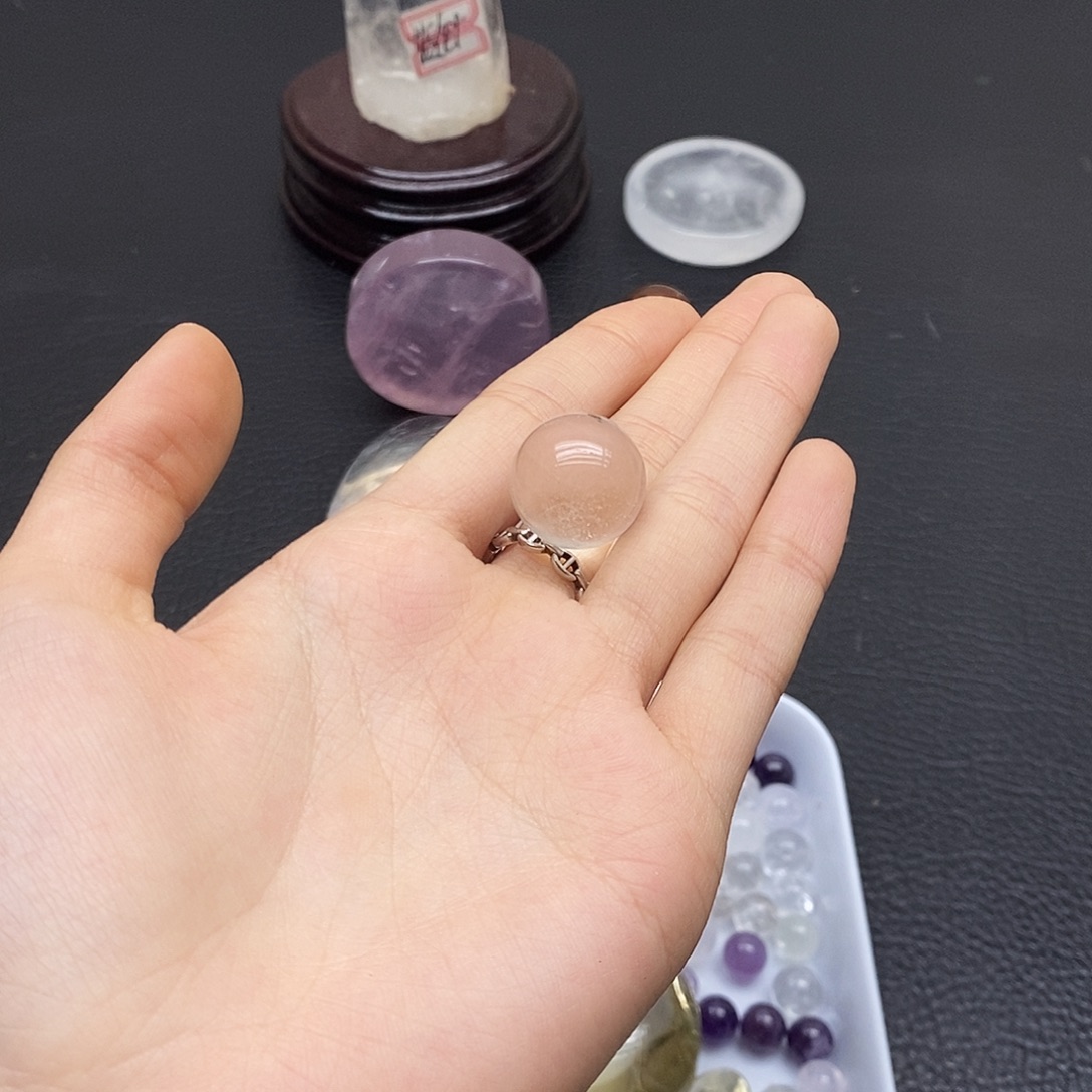 未镶嵌水晶珠宝半成品206水晶石