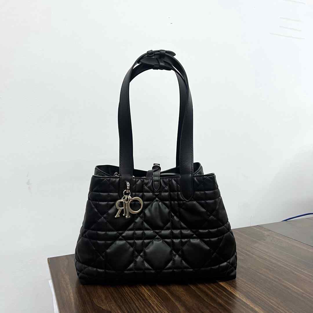 D-横版黑金牛皮手提包原版皮高定土著CD01