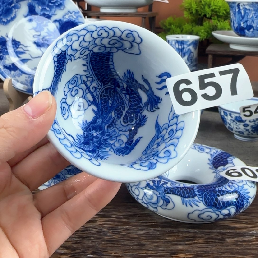 景德镇陶瓷手绘茶具657