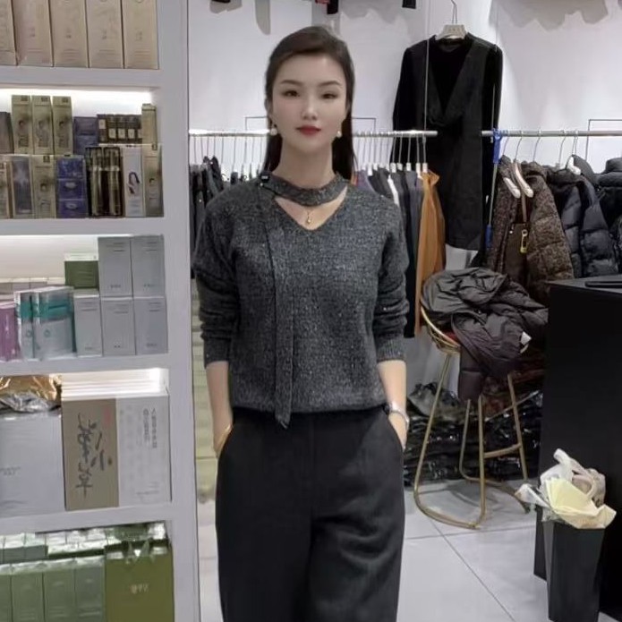 杜姐家小心机针织毛衫