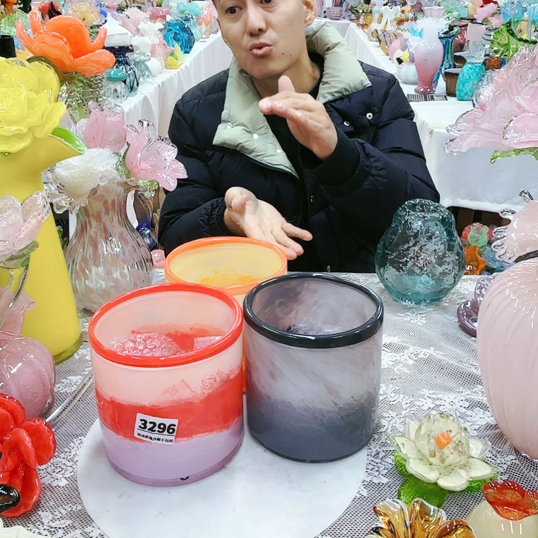 琉璃花瓶花器艺术品