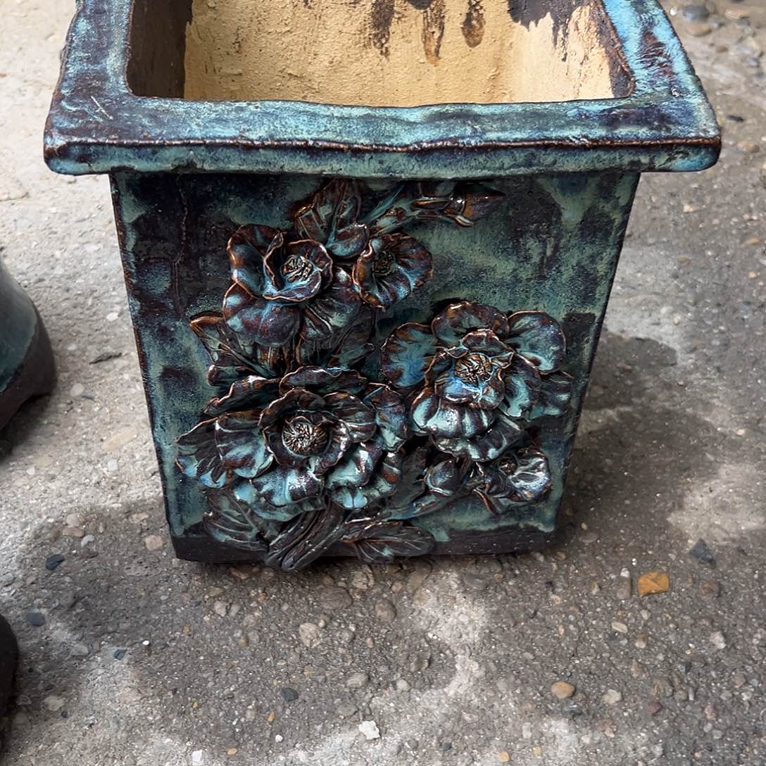 艳***微瑕8888 号陶然花器手工花盆