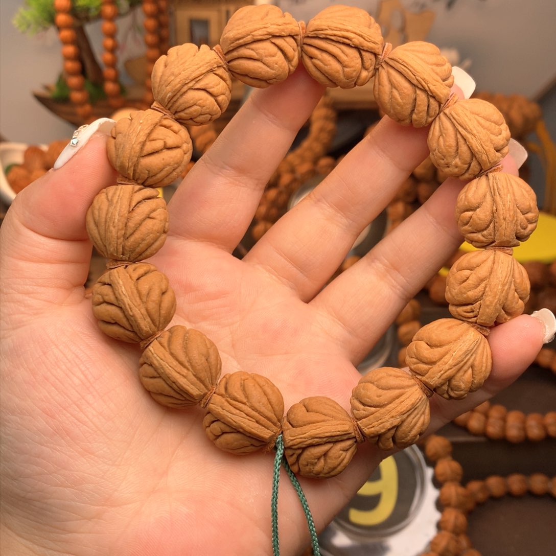 桃核手串霸王龙19尺寸