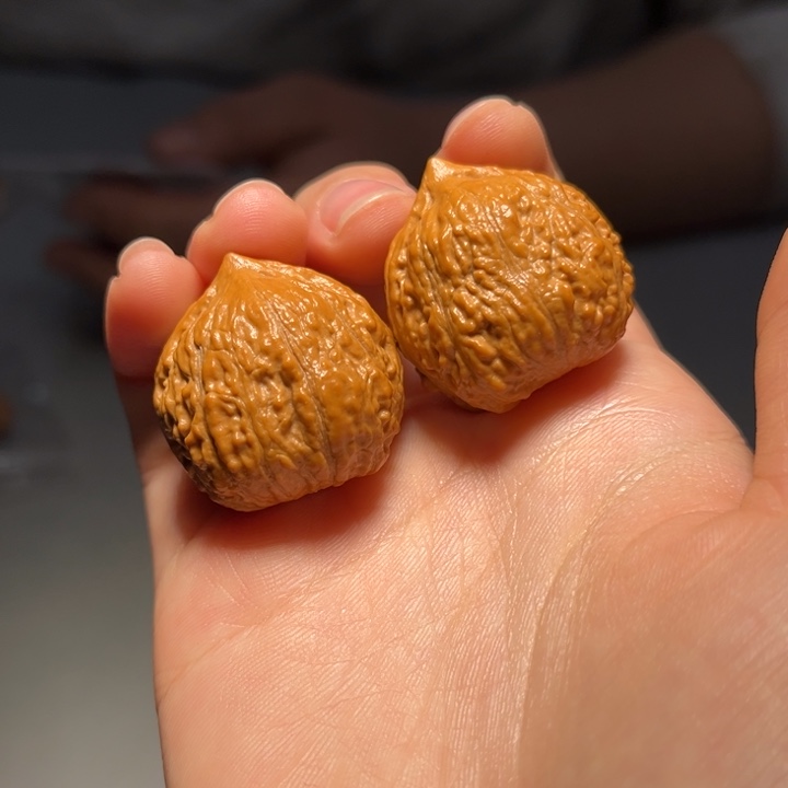 文玩核桃把件蚂蚁纹287