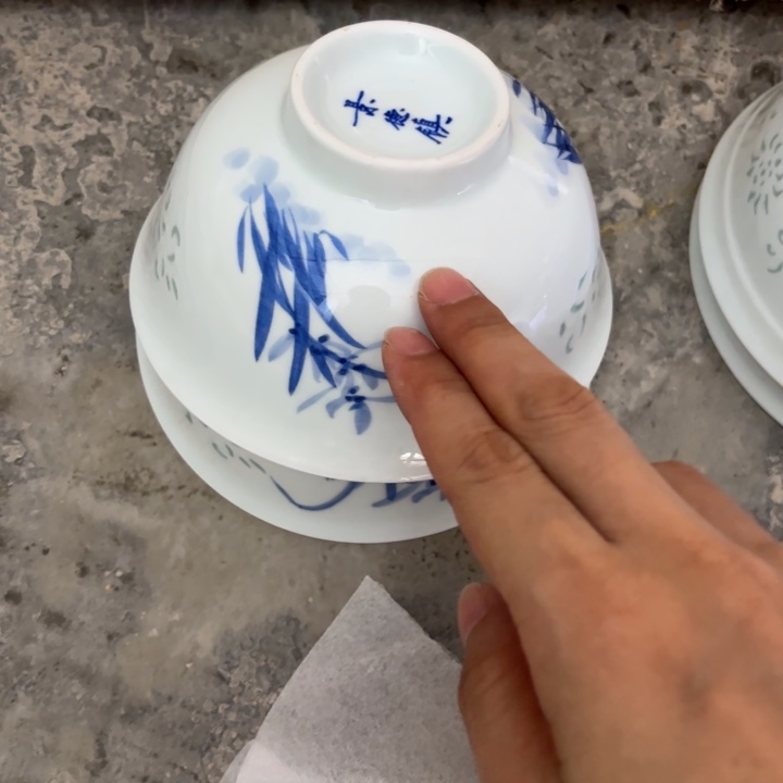 青瓷景德镇陶瓷微瑕