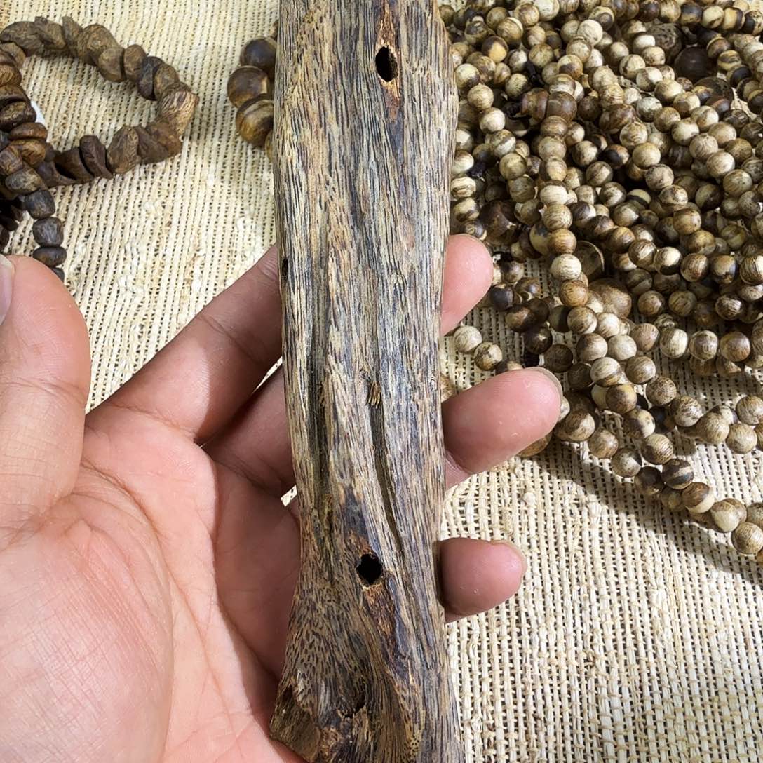 沉香碎屑沉香绿棋醇化原料61g