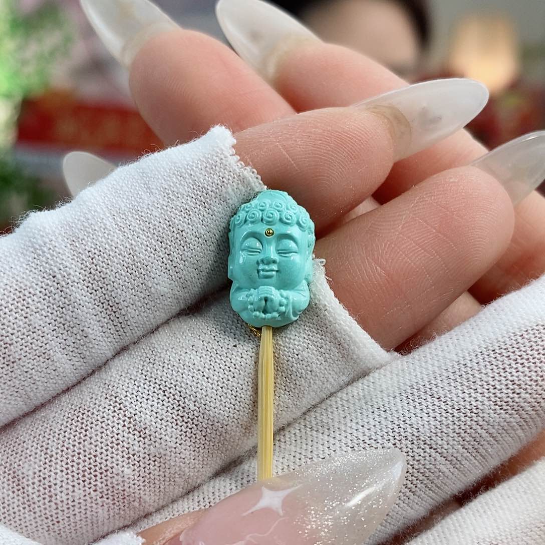 绿松石珠宝奇石未镶嵌