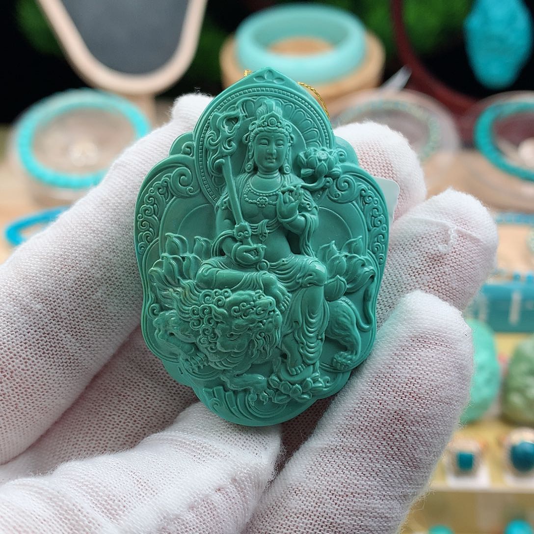 绿松石吊坠(不含链)未镶嵌