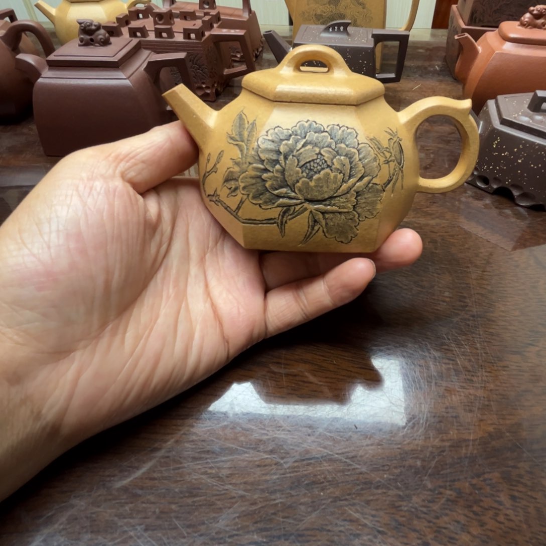 茶壶紫砂黄金段泥160c c