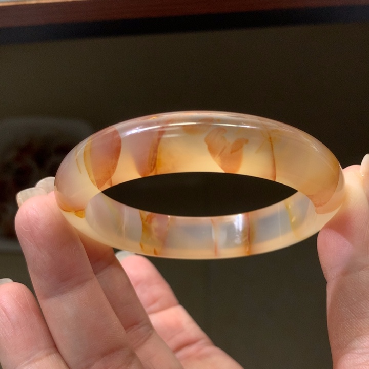 玛瑙/玉髓未镶嵌手镯