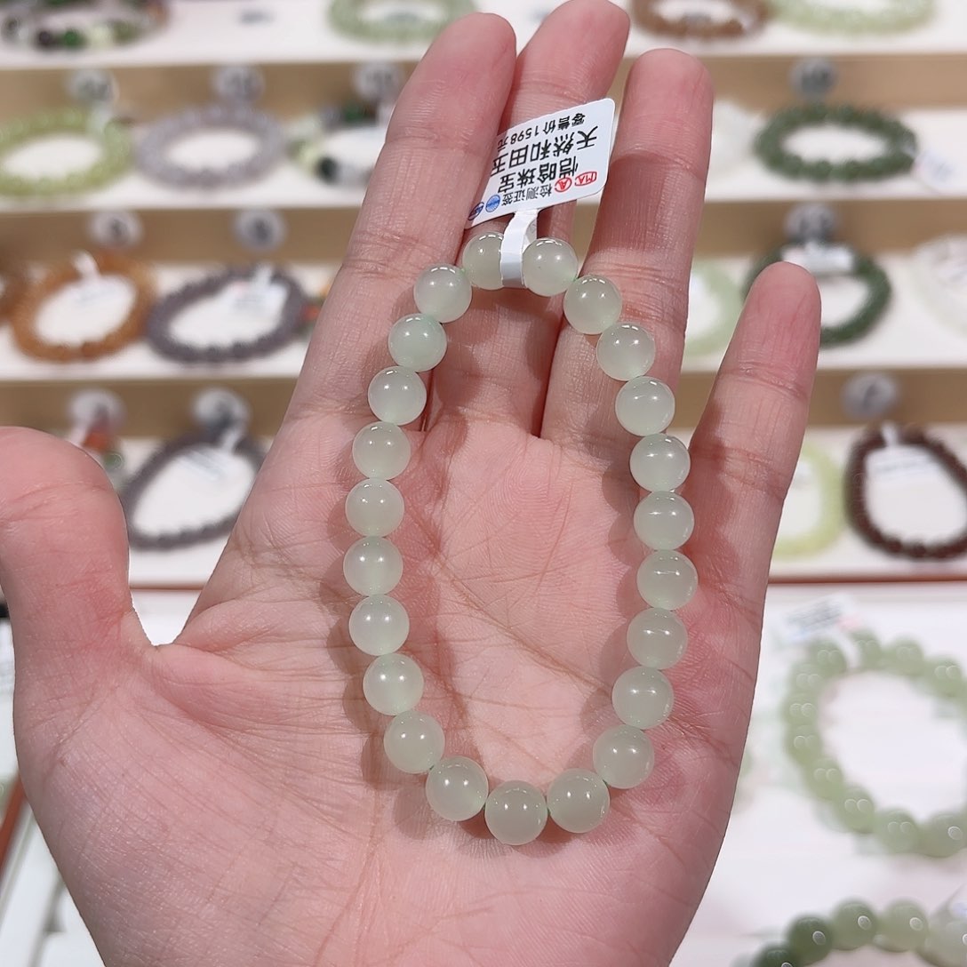 和田玉手链未镶嵌a