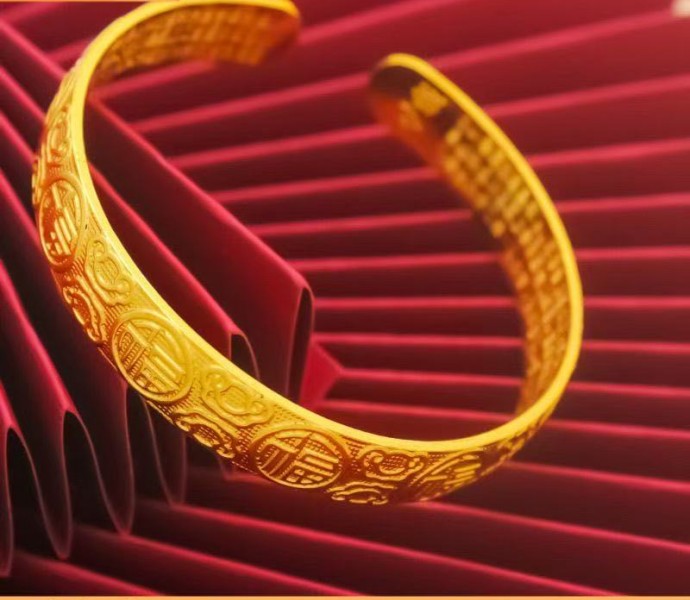 古 法 百福 手镯 装 饰 品 