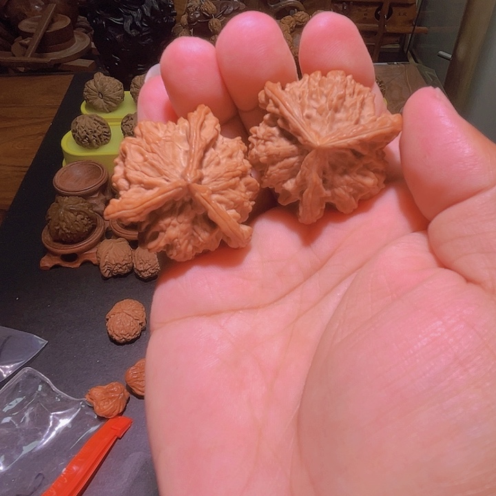 文玩核桃把件盘山