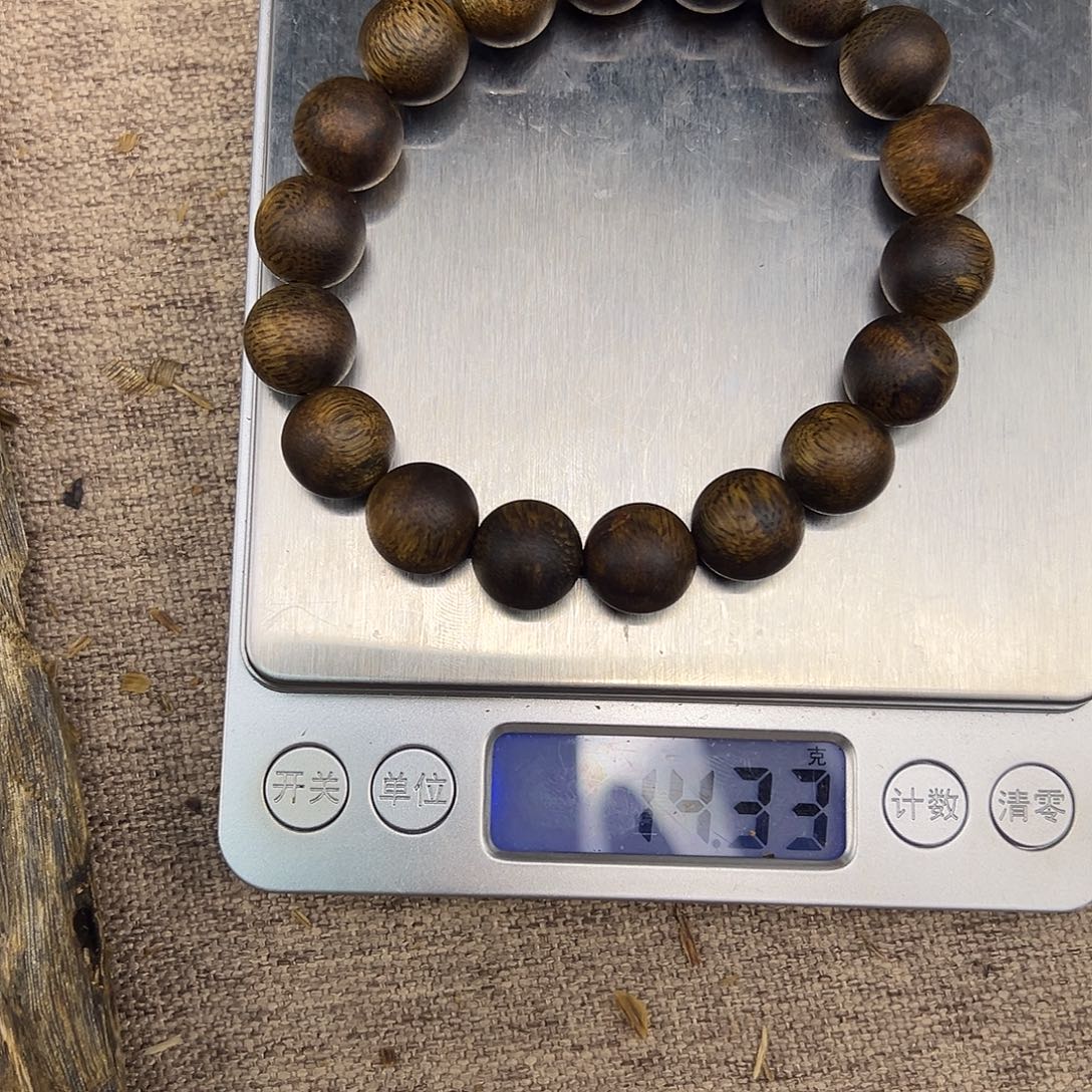 手串沉香12圆珠单圈沉水浮多样性发一