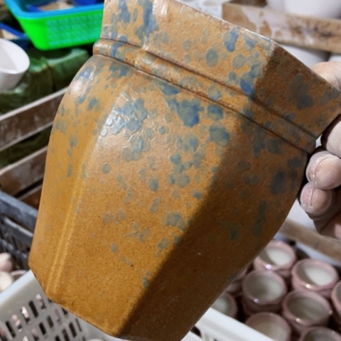 红陶微瑕花盆满12包邮