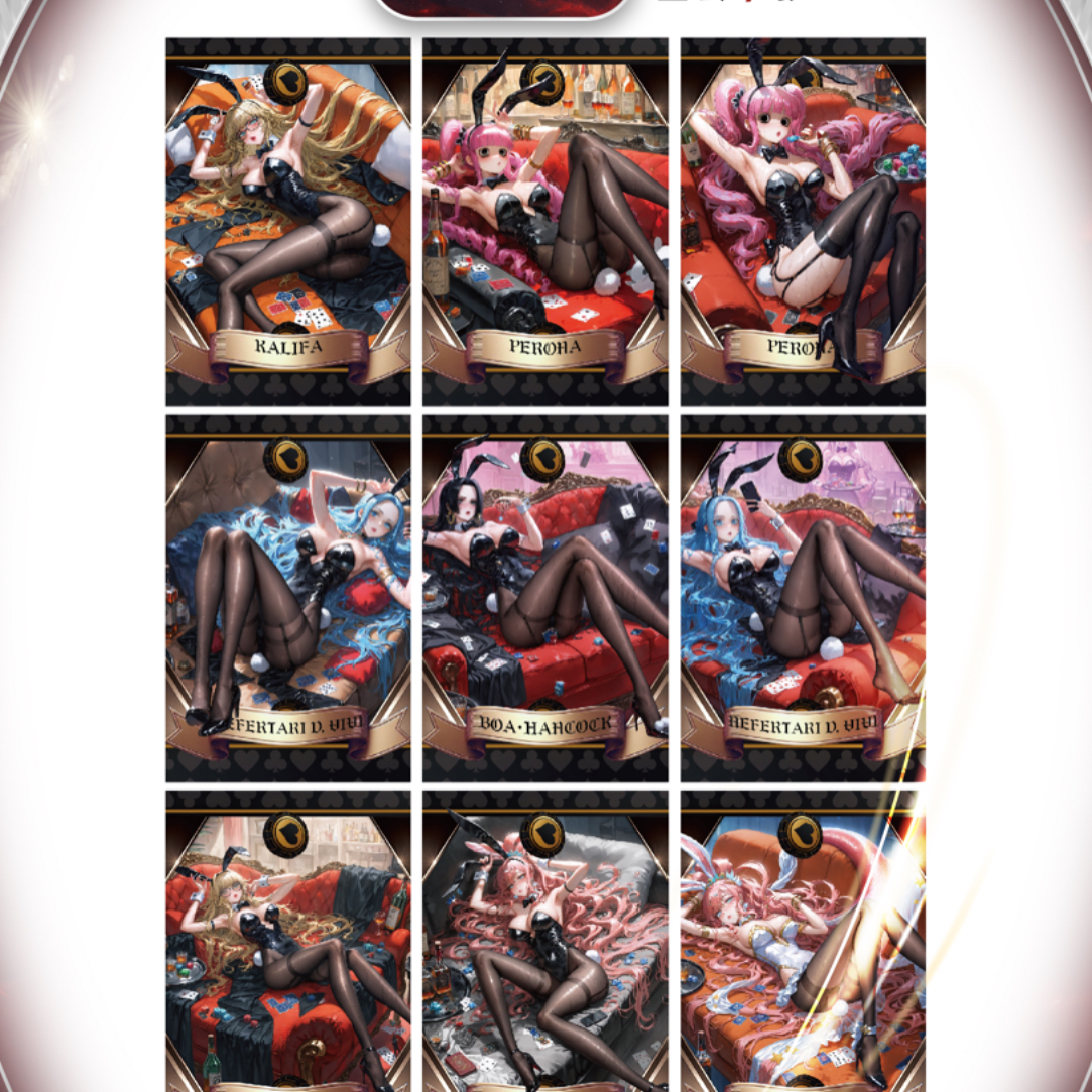 【欧五】森卡色纸海贼王卡牌动漫航海王周边卡牌收藏国产二创