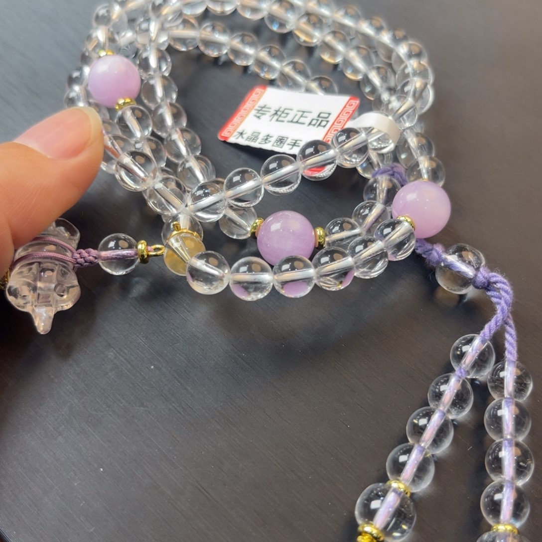 水晶手链未镶嵌手串