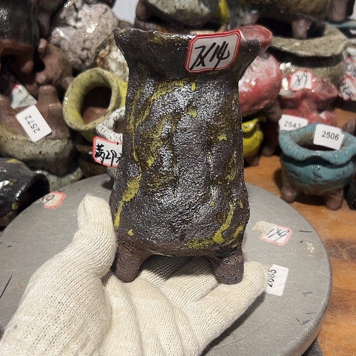 粗陶花盆制作就这样