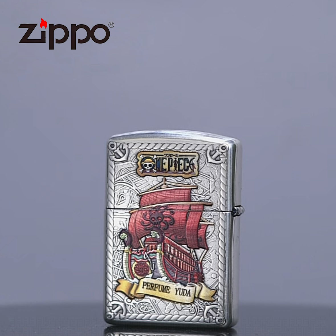 ZIPPO 打火机正品 162彩绘海贼王路飞TC9910BM 0119