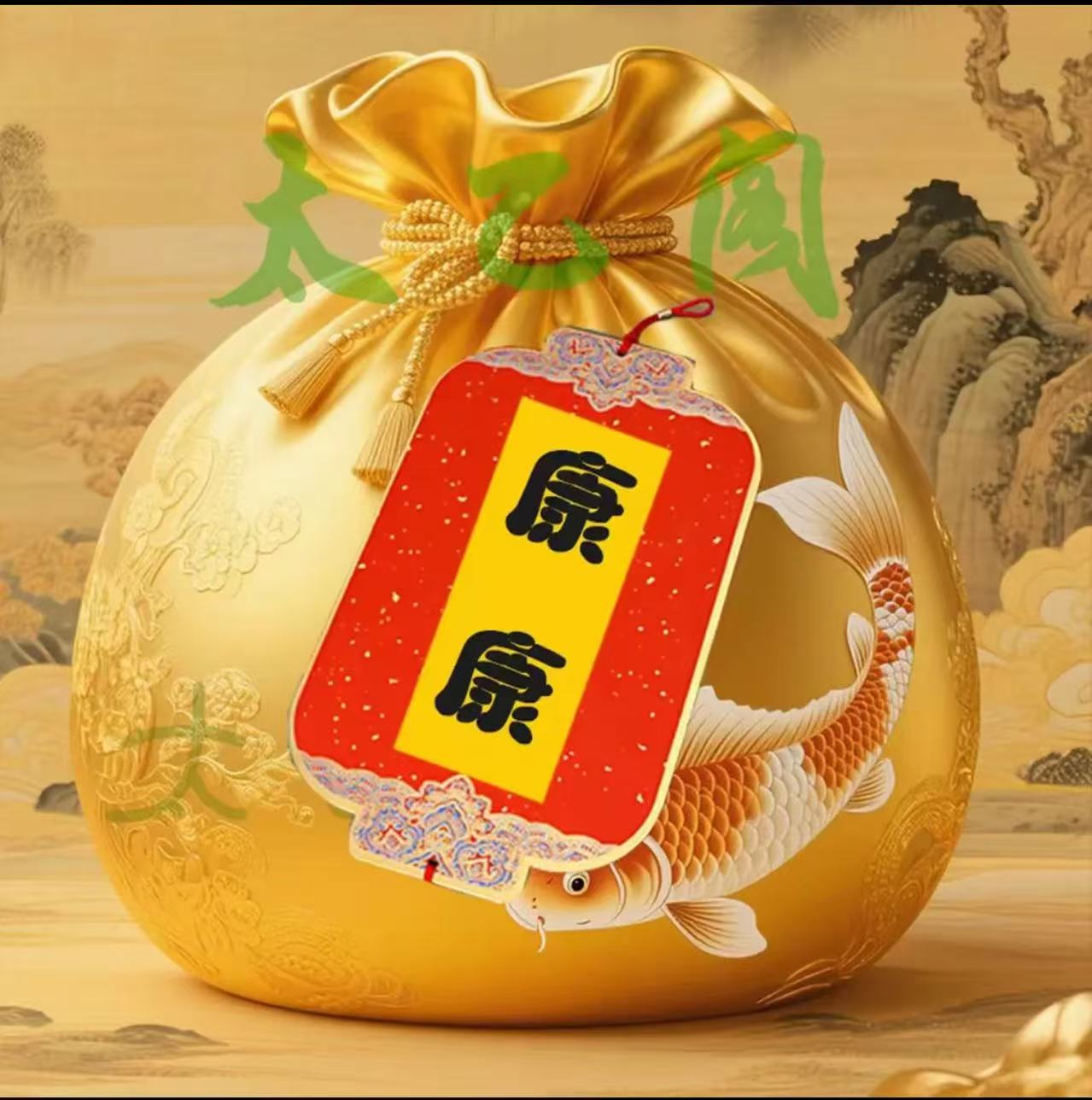 福利款老师推荐康康生肖挂饰福耀眼
