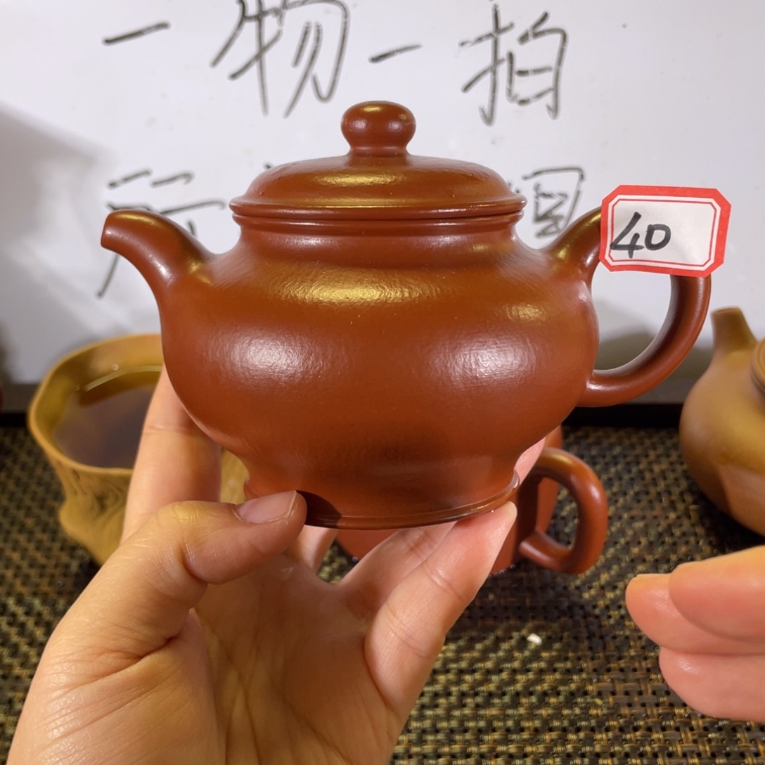 紫砂茶壶多只全手