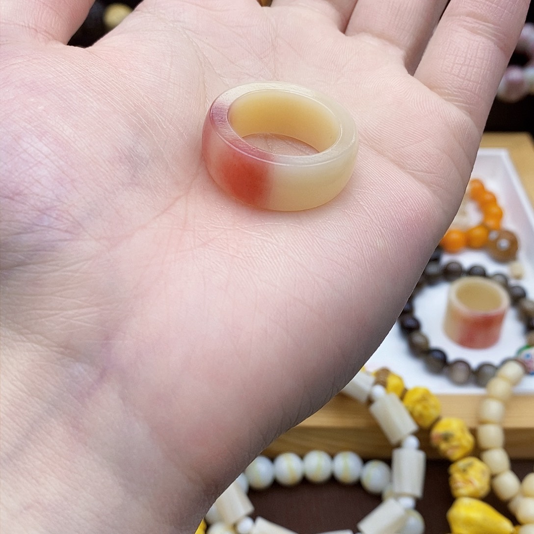 驼骨手串/手链内径20.8驼骨血料戒指