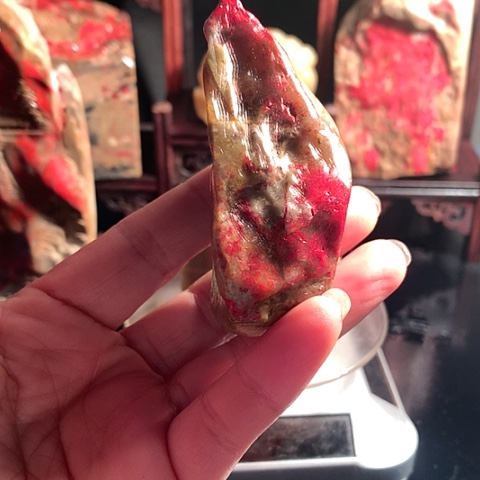 昌化石昌化鸡血石原石