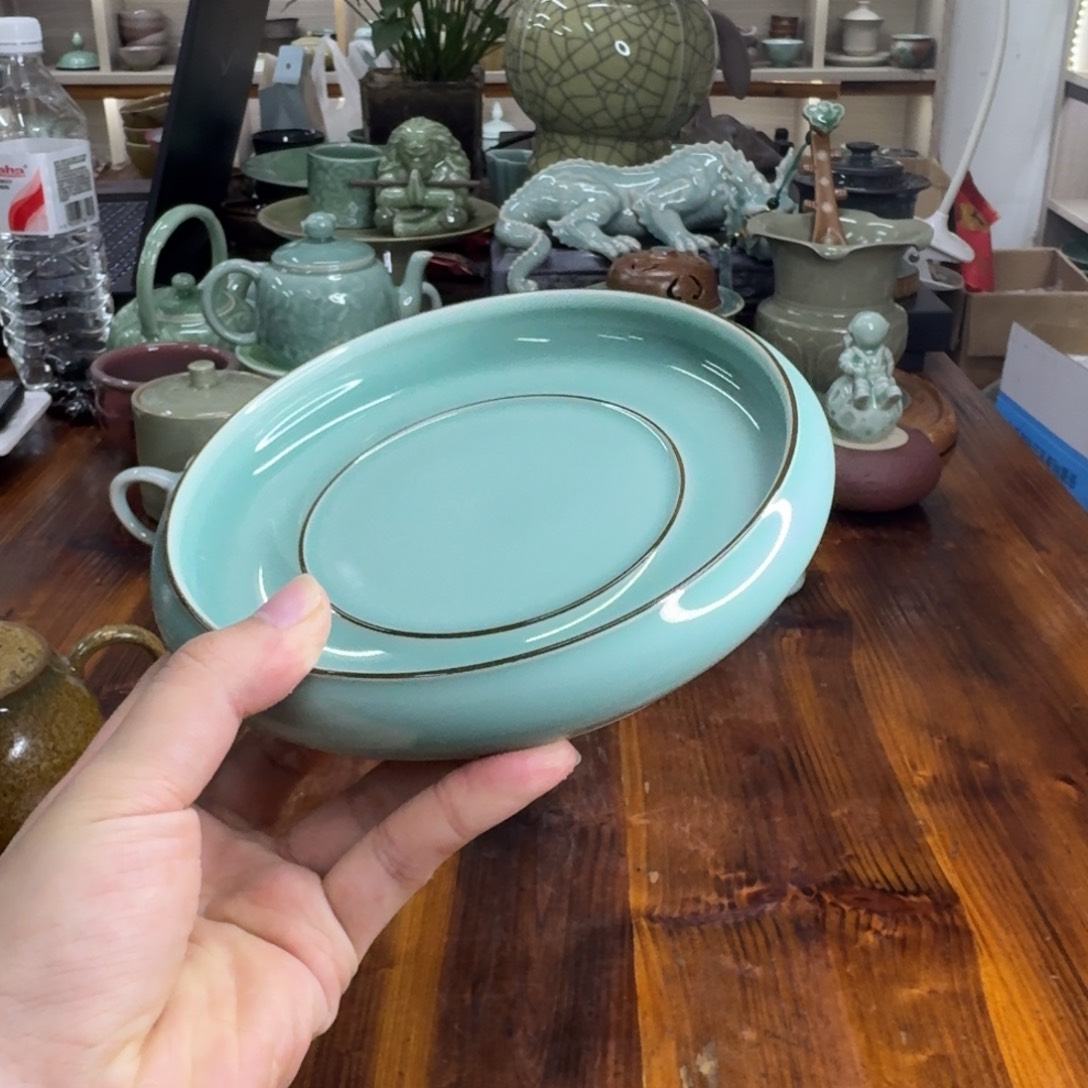 小仲龙泉青瓷微瑕6268