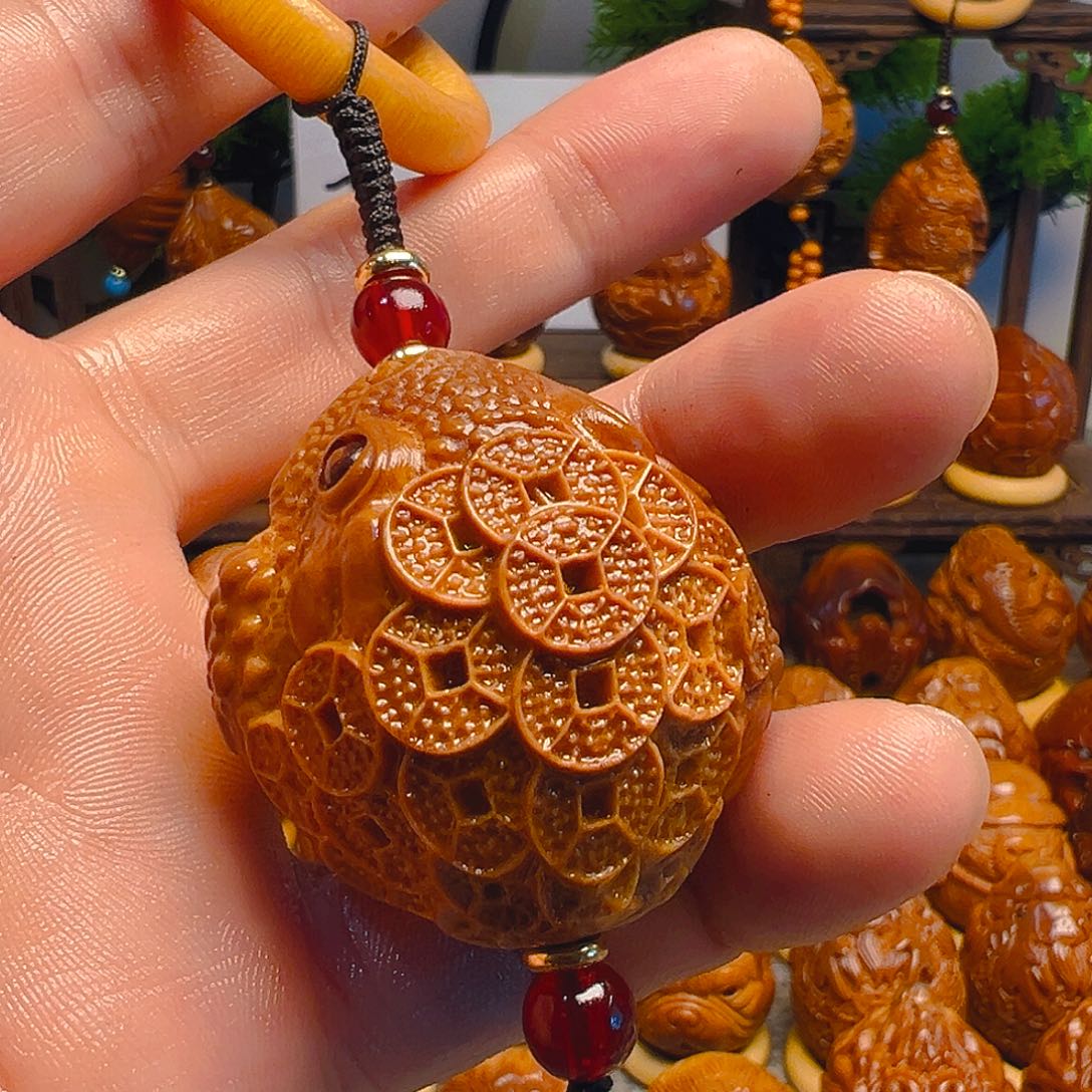 橄榄核手串/手链金蟾1111