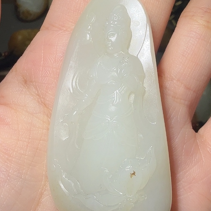 又***何和田玉未镶嵌颈饰