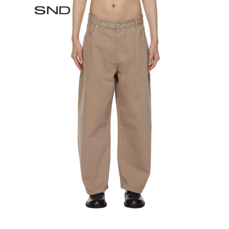 【SNDSTUDIO NICHOLSON 设计师品牌】SND PF25 宽松牛仔长裤