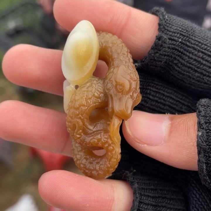 和田玉挂件未镶嵌