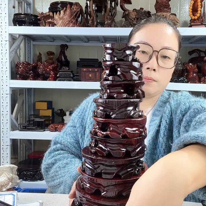 盈***盈木A越南马拉丝实木底座