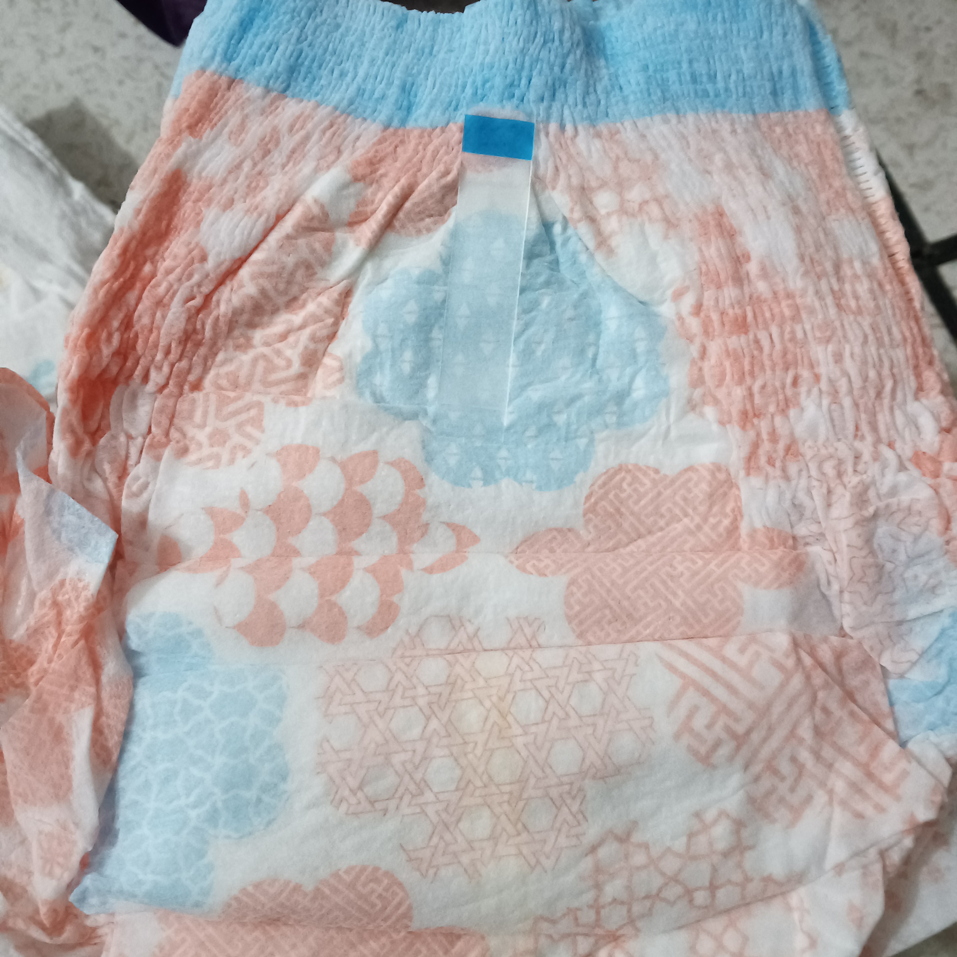 (同同)益生菌简装花花婴儿一体裤