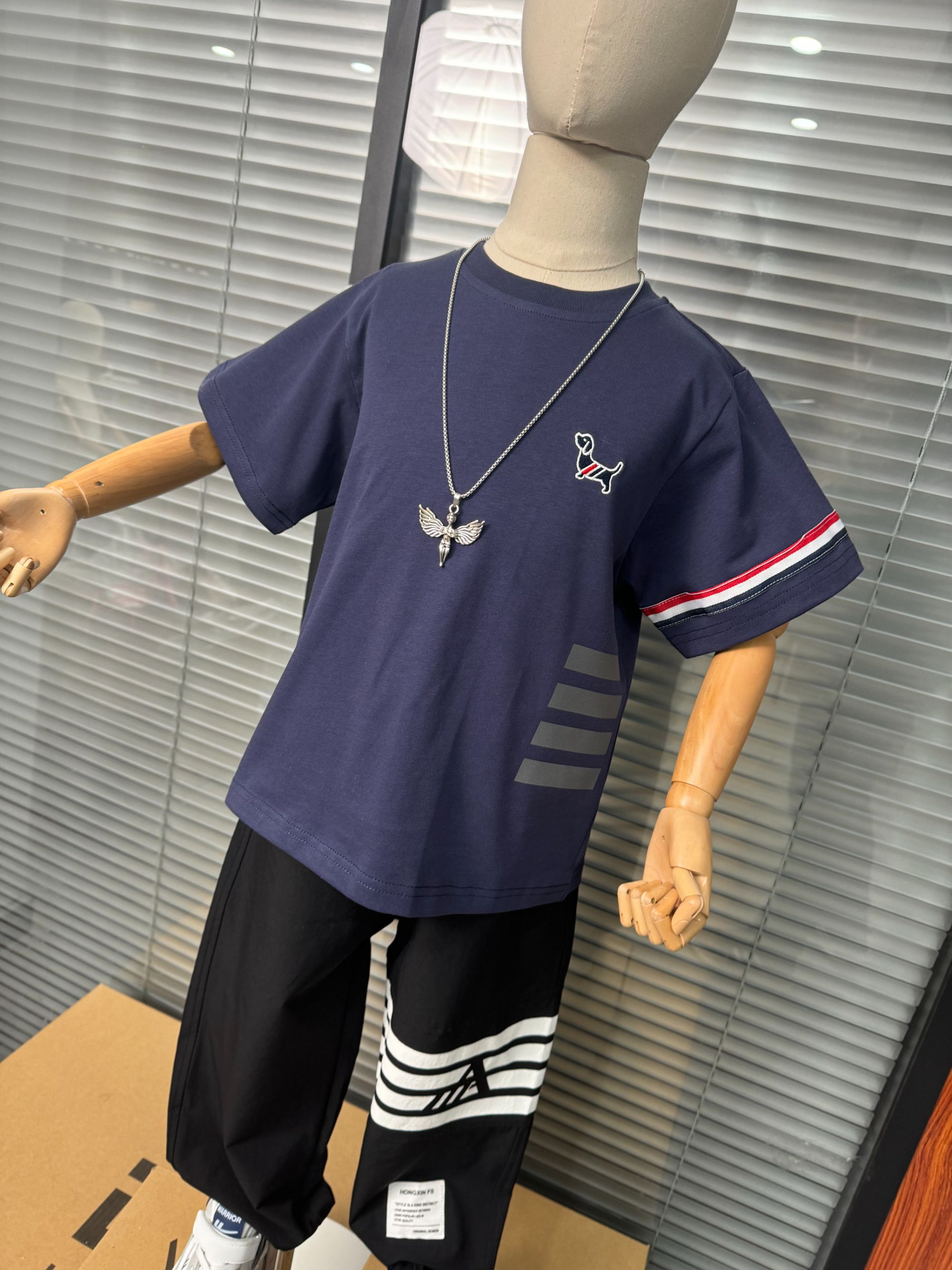 （T狗） 百搭不挑人！潮牌童装短袖男女宝同款