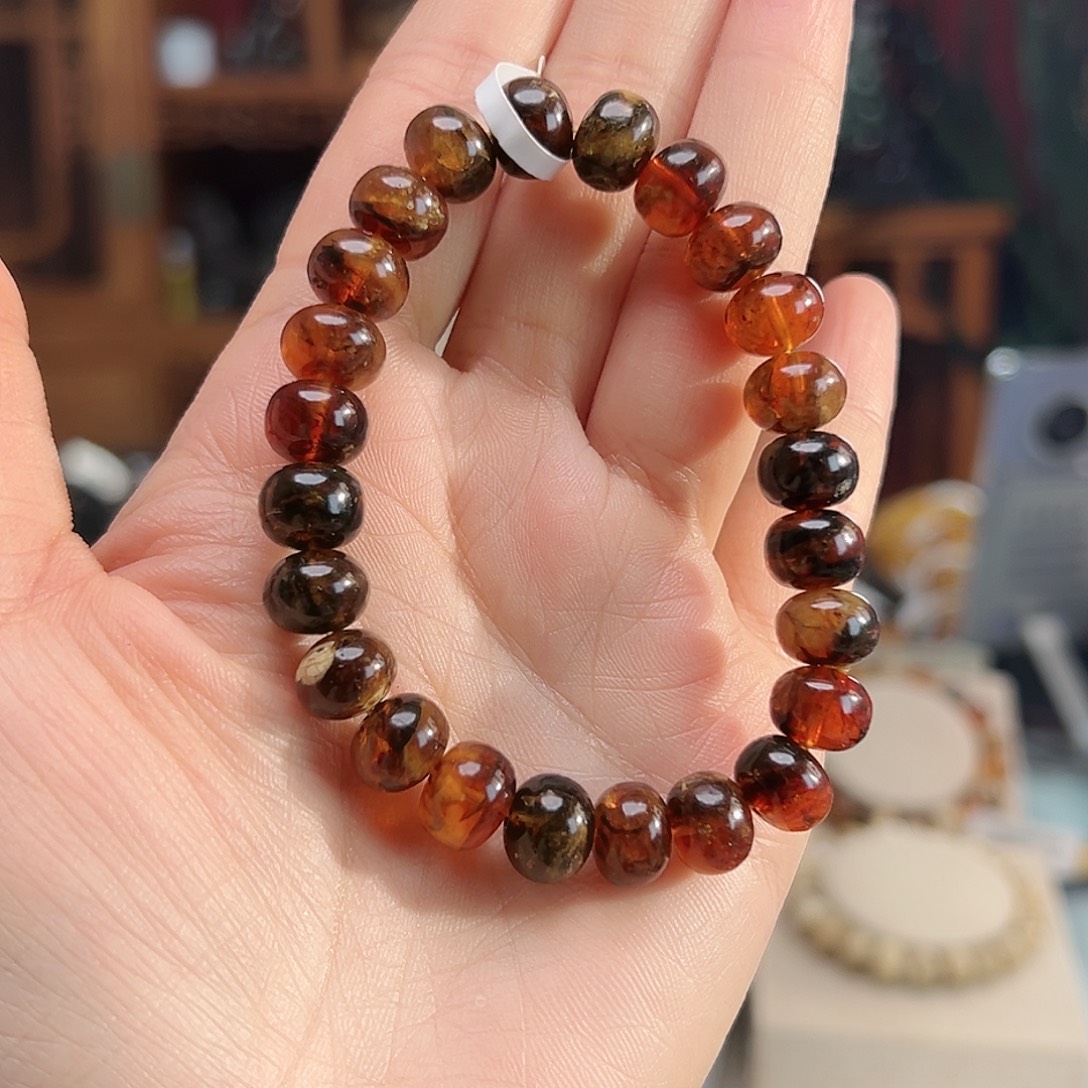 琥珀未镶嵌裸石抚顺琥珀十10023