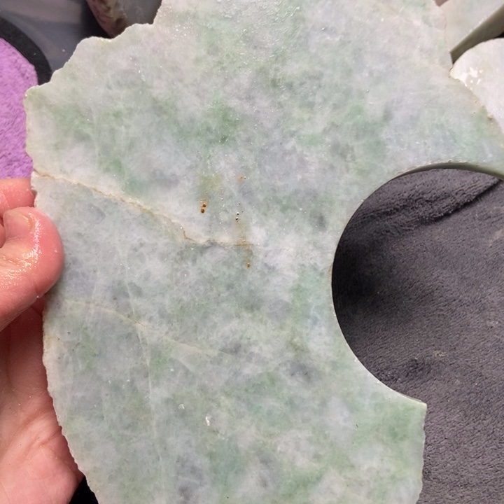 翡翠颈饰未镶嵌天然翡翠