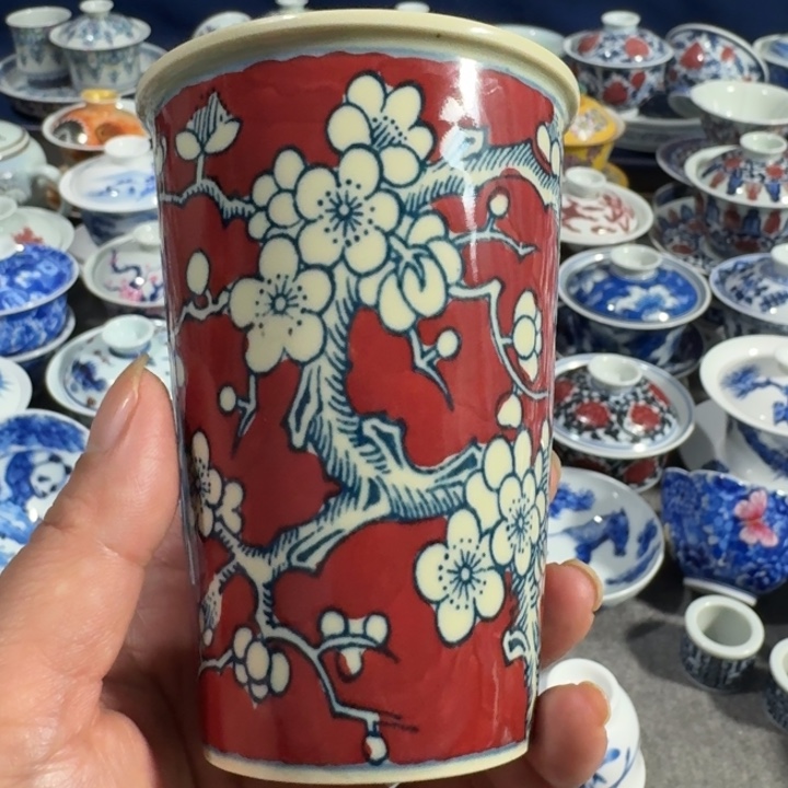 景德镇手工手绘杯