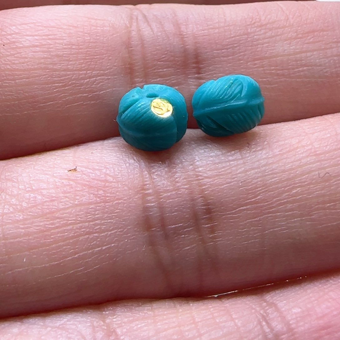 绿松石配饰未镶嵌