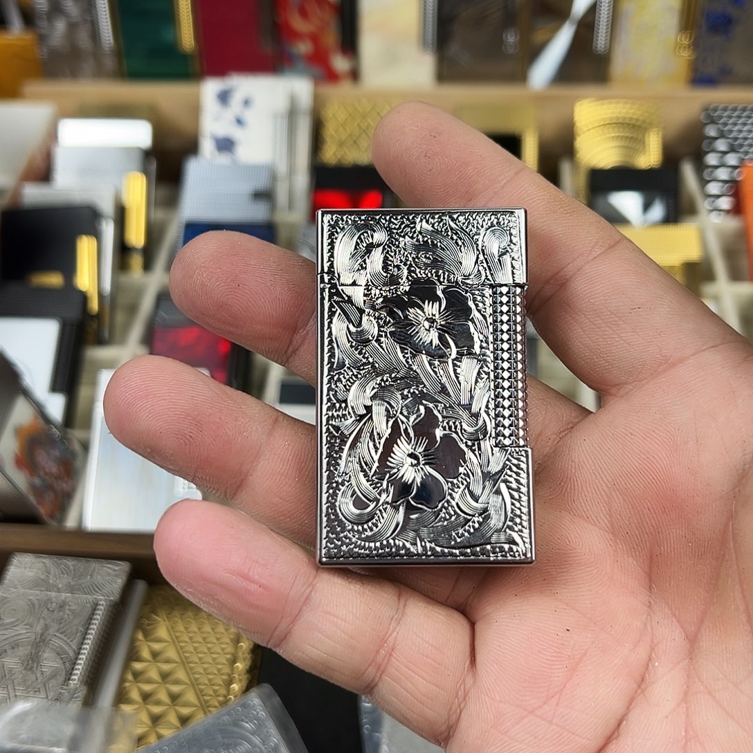纯铜卡路银色唐草