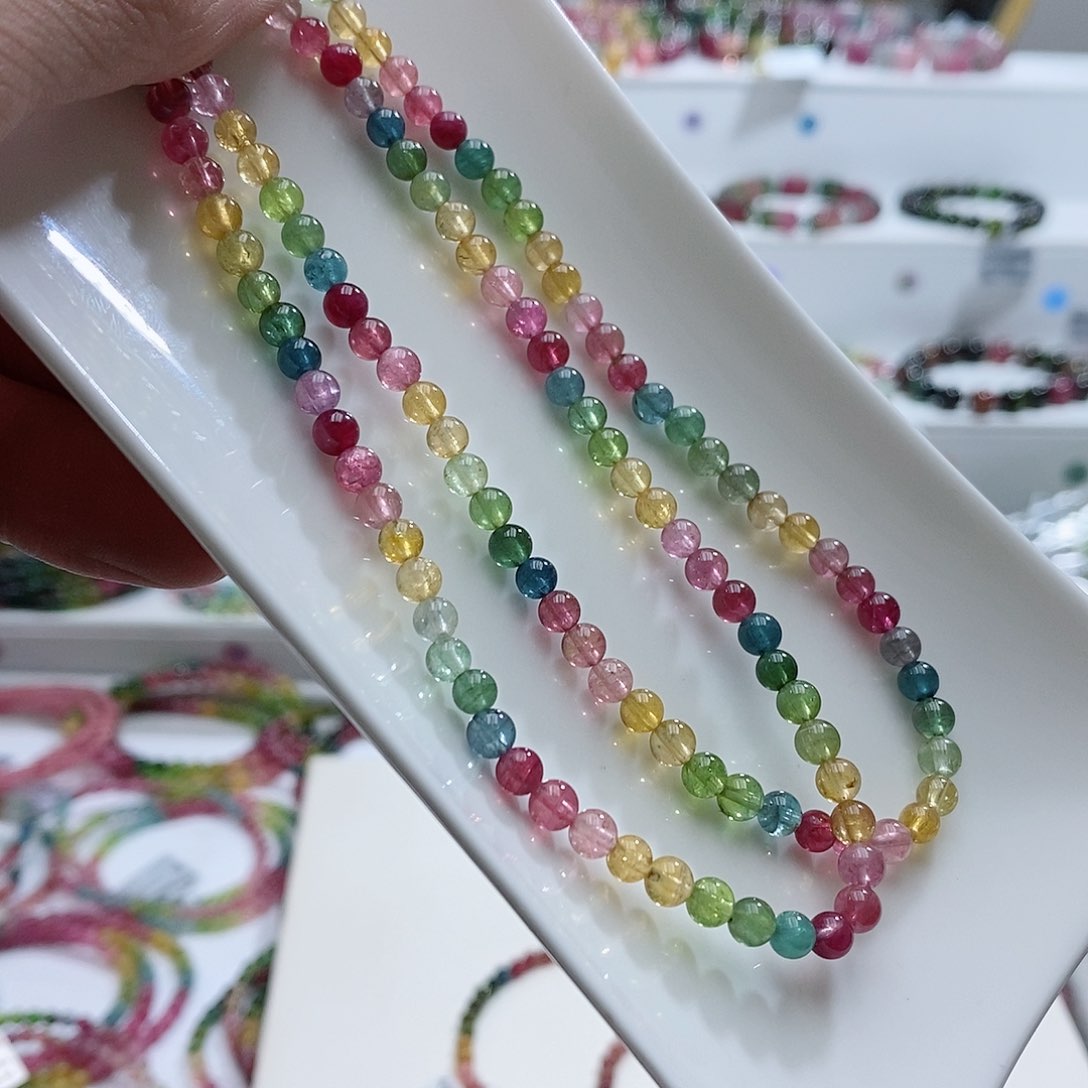 碧玺手链未镶嵌手链