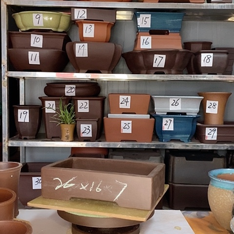 红陶宜兴紫砂花盆