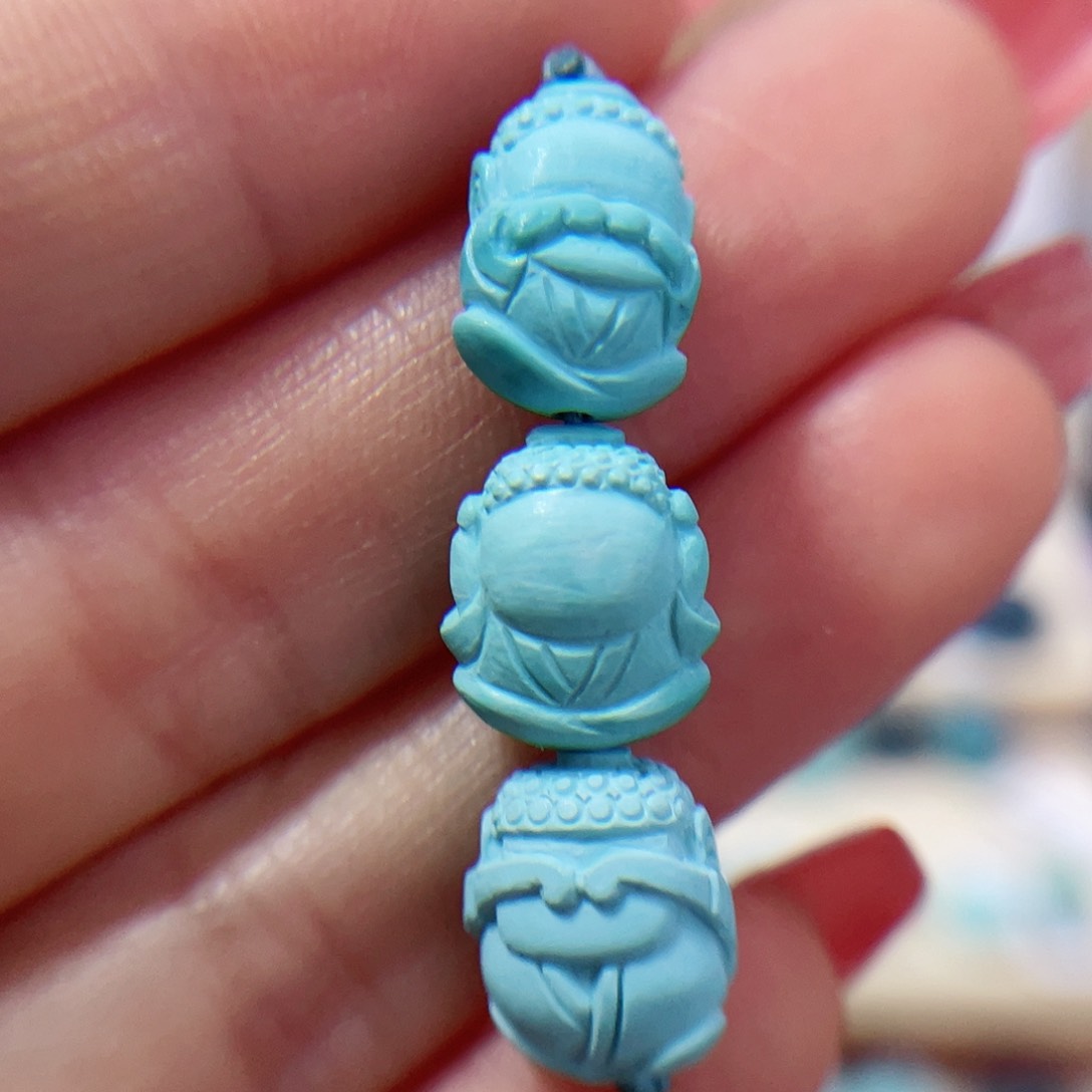 绿松石珠宝奇石未镶嵌